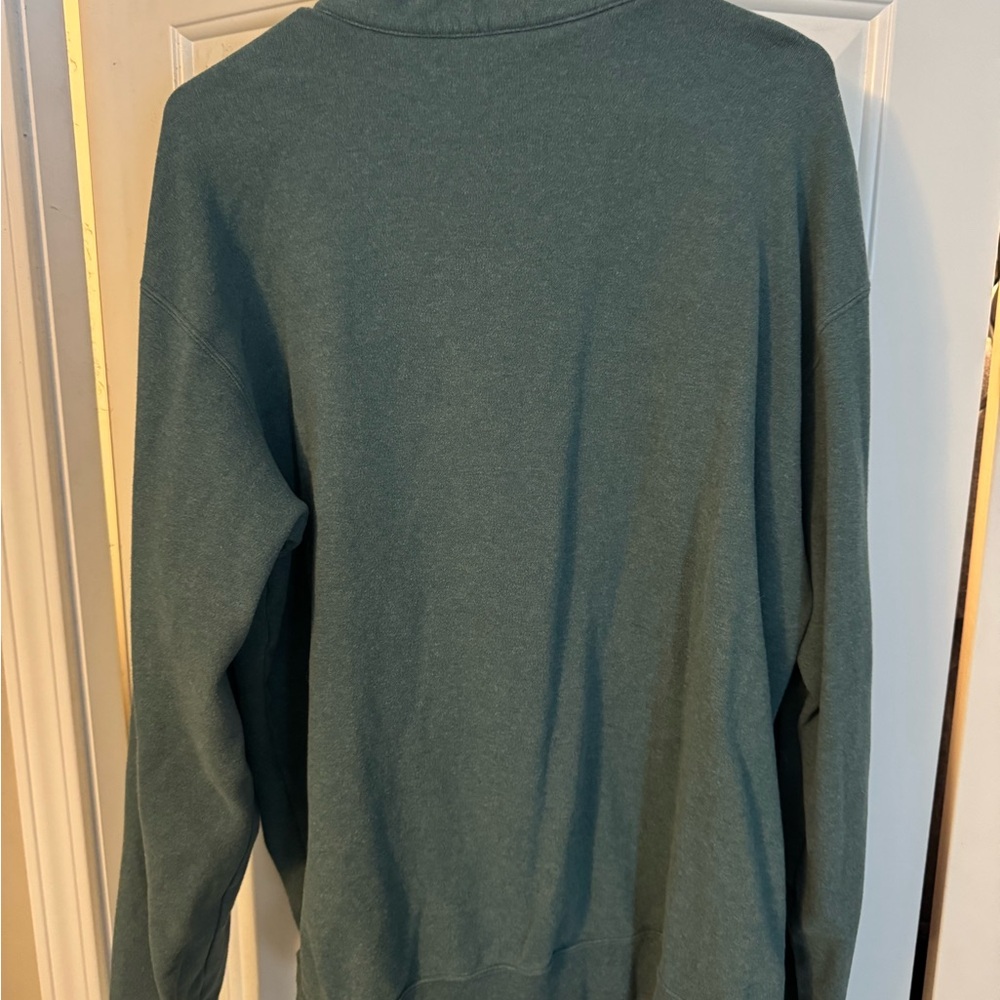 Peter Millar Teal Zip-Up Pullover - image 2